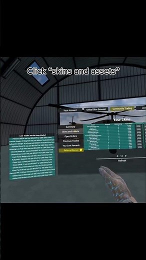 How to use skins on weapons in gun world 🗡️🔪🔫 #vr #gameplay #games #howto #tutorial #helpful