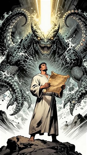 Ancient texts say God built Earth from demon corpse pieces #mythology #bible #ancient