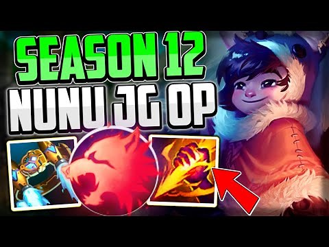 SEASON 12 PREDATOR NUNU HITS DIFFERENT S+ CARRY | How to Play Nunu & Willump S12 League of Legends