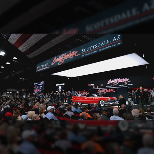 Purchase tickets and watch the action in the auction arena, all are welcome at the 2026 Scottsdale Auction, Jan. 17-25! | Barrett-Jackson