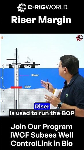 IWCF Subsea Well Control | IWCF Drilling Level 4 | IWCF Drilling Level 3 | Riser Margin