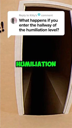 ⚠️THE HUMILIATION HALLWAY - FOUND FOOTAGE⚠️ #backrooms #shorts