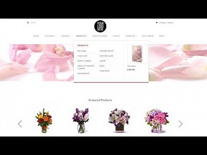 Free eCommerce Website for Florists