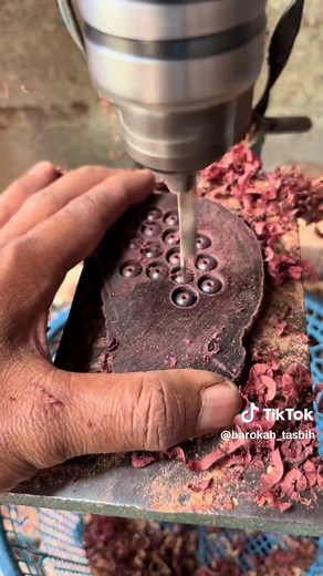 Proses Pembuatan Tasbih Galih Asem