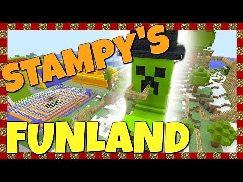 Stampy's Funland - All Rides!