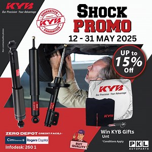 KYB SHOCK ABSORBER: KYB shock absorbers - world class quality suspension from one of the worlds largest manufacturers of shock absorbers. #mauritiuspromo #mauritiustunning #shock #promotion #automobile #cars #SUV #4x4 #trucks #STABILIZER #safety #family #CONDITION #longlife #roadsafety #passanger #driver #Carfitness #hydrolics #shockabsorber #bestquality #goodsuspension #dampers #brakesafety #turnsafe #RIDEQUALITY # | PKL autoparts