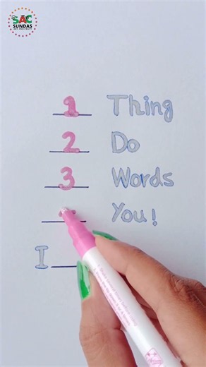 There's only 1 thing, 2 do, 3 words, 4 you...I Love you