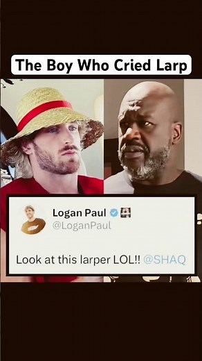 Logan Paul disses Shaq for One Piece Larp