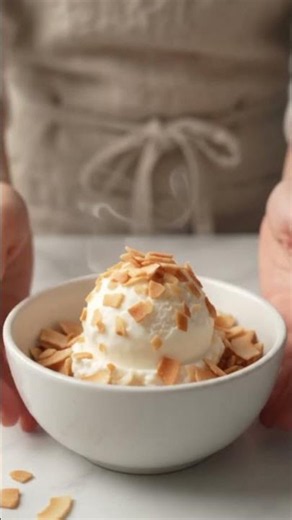 Easy Whipped Coconut Cream Recipe ✨ #shortvideo