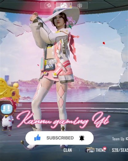 Bgmi Lobby Dance 💃💗 #trending #pubgmobile #battelgroundsmobile #viral #yt #bgmi #dance #lobbyedit