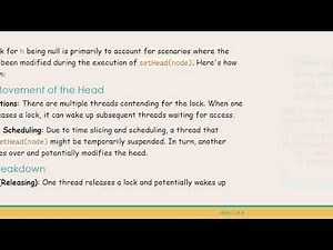 Understanding the Dynamic Behavior of h in AbstractQueuedSynchronizer