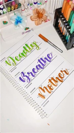 MOTHER Calligraphy lettering idea #lettering #handwriting #mother #shorts #calligraphy #bujo #short