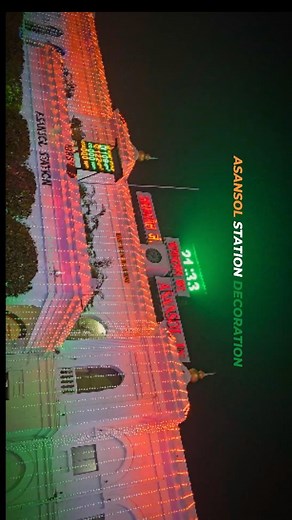18K views · 692 reactions | Asansol Station Decoration 2024 | ASANSOL City Of Brotherhood | Facebook