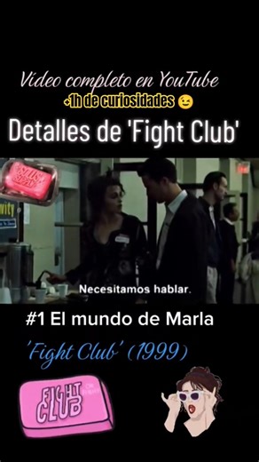 Marla Singer and her disconnection from the world #fightclub