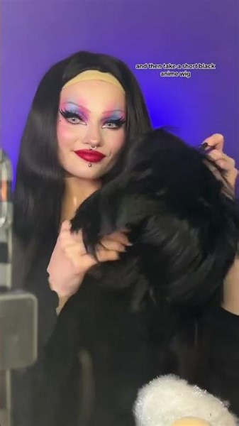 How to get ELVIRA’s iconic hairstyle #shorts