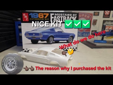 #Unboxing #AMT 1967 Mustang GT Fastback