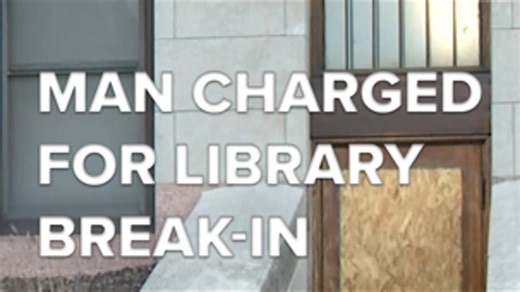 Man charged for breaking into St. Louis library