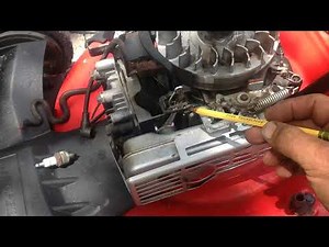 Briggs-Stratton 7.25EX engine, automatic choke tutorial.