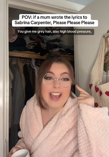 Mum's Hilarious Take on Sabrina Carpenter's Lyrics