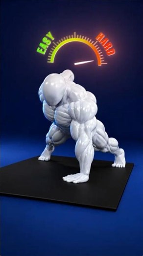 Push-up levels will test your strength.