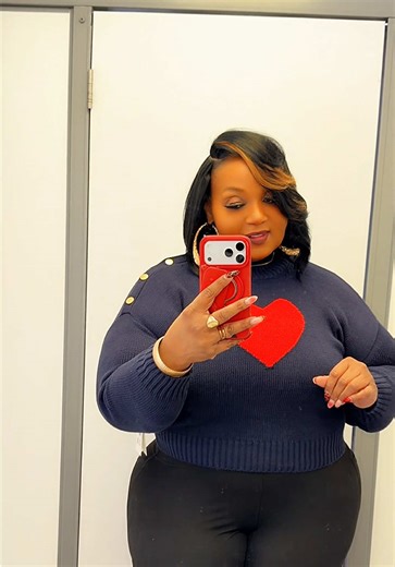 Cute Plus Size Sweaters from Walmart for Valentine's Day