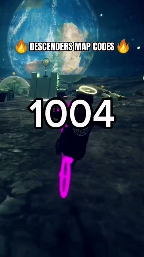 DESCENDERS MAP CODES!