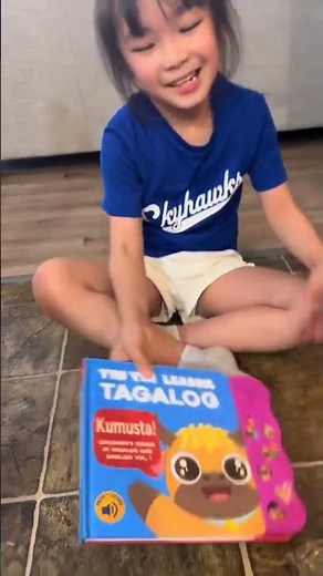 Filipino Kids Learn Tagalog! Cute Vocabulary Book 📗🌟