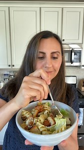 6.2K views · 309 reactions | RECIPE: https://feelgoodfoodie.net/recipe/chicken-caesar-pasta-salad/ This Chicken Caesar Pasta Salad is a fun twist on the classic caesar salad made with lettuce, pasta, croutons, chicken in a homemade dressing! | Feel Good Foodie | Facebook