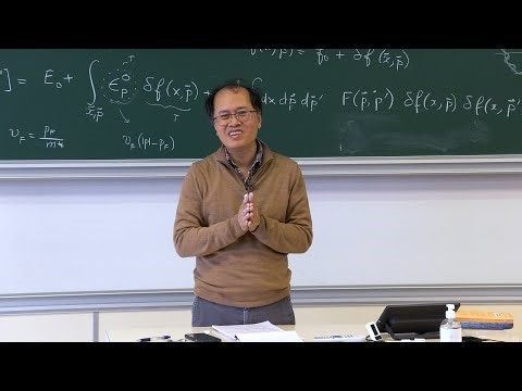 Dam Thanh Son - 1/3 Bosonization of Fermi Surface: The Method of Coadjoint Orbits