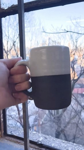 How does liquified clay, otherwise known as slip, become the Mug, our go-to for coffee and tea? It takes a multi-day process of pouring slip into molds, letting the slip solidify, pouring it out, cleaning it up, firing it, glazing it, and then firing it again. The result is a sturdy, thick-walled mug that keeps liquids warm, allowing you to sip slowly and savor your bev of choice. | Jono Pandolfi Designs