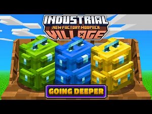 INDUSTRIALISATION & DEADLY ADVENTURE! EP2 | Minecraft Industrial Village [Modded Questing Factory]