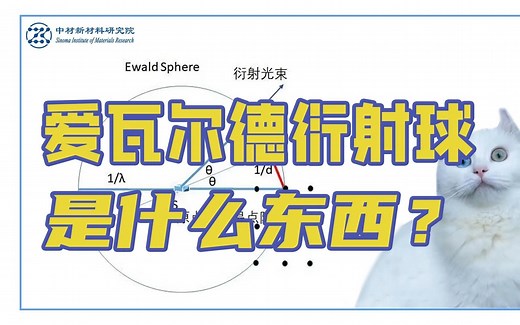 【新人向】什么是爱瓦尔德衍射球——TEM测试（透射电镜）基础知识