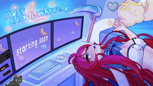 🌠 AWOO WEDNESDAY | !PLUSH UNTIL 1/23 | 20 SUBS = PUPPY GOTH MODEL (JACKET) 30 = JACKET OFF ദ്ദി(˵ •̀ ᴗ - ˵ )☆ 🌠 !Throne !Merch