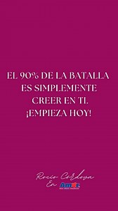 3.5K views · 132 reactions | Creer en ti es asegurar el éxito en todo lo que te propongas... | Rocío Córdova (Rocío En Amor) | Facebook