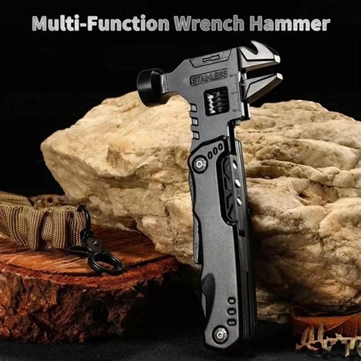 All-in-one Multi Tool Wrench Hammer | Universal Folding Pliers | Handy Repair Tool - Etsy