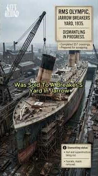 The Titanic Had An Identical Twin. You Can Still Touch Her Propeller. #leftbehind #abandonedplaces