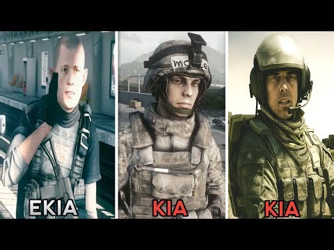 Battlefield 3: All The Sad Heroic Death Scenes!