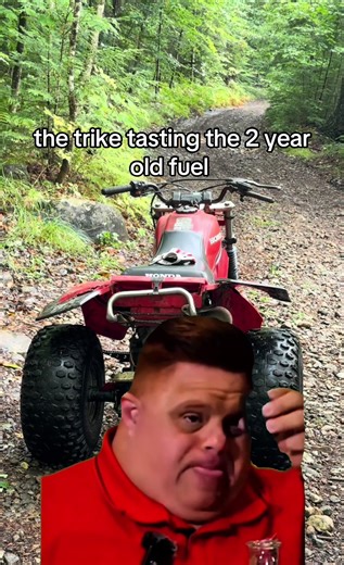 Honda ATC250SX Off-Road Experience with Old Fuel