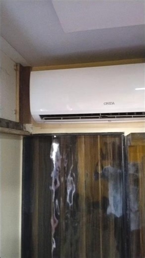 #acfitting split AC indoor unit installation Onida