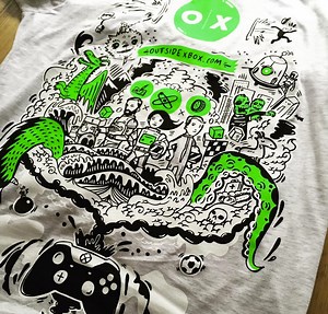 Outside Xbox T-shirt Design - Geo Law