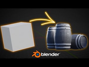 Create a Barrel in Blender in 1 Minute!