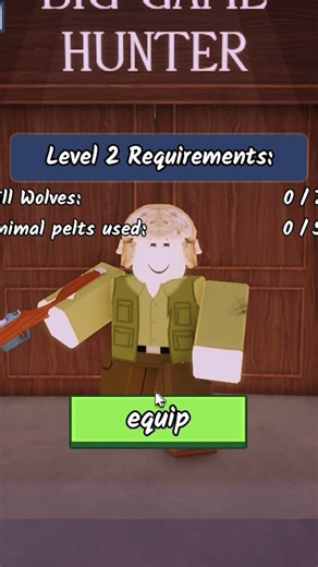 HOW I GOT THE BIG GAME HUNTER CLASS IN 99 NIGHTS IN TH FOREST! 🔥