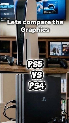 PS4 vs PS5 Graphics — Is There Really a Big Difference?#playstation#gaming#ps5vsps4#gamingcomparison
