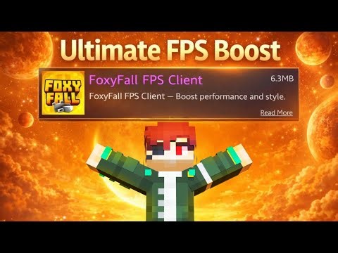 The Best FPS BOOST Mod For MCPE 1.21+ (NO LAG + Smooth Gameplay) |