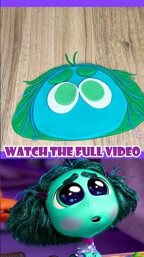 Make Envy from Inside Out! Play-Doh Fun