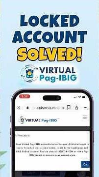 Unlock your pag-ibig virtual account. #pagibig #pagibigfund #pagibigloan