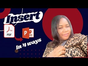 Learn 4 Easy Ways to Insert PDF files into PowerPoint like a Pro.
