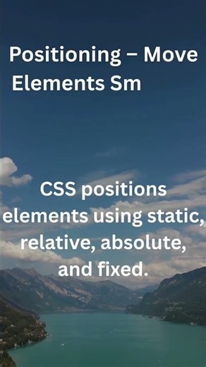 Positioning - #css3 #developerlife #development #frontendcourse #webdevelopment #cssposition