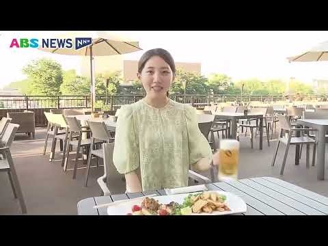 暑さ吹き飛ぶキンキンのビール！ホテル屋上人気のビアガーデン