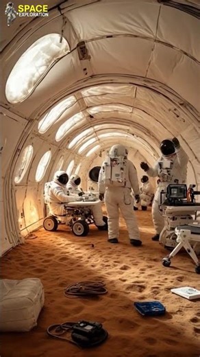 US ASTRONAUTS TESTING Mars Habitat Domes!